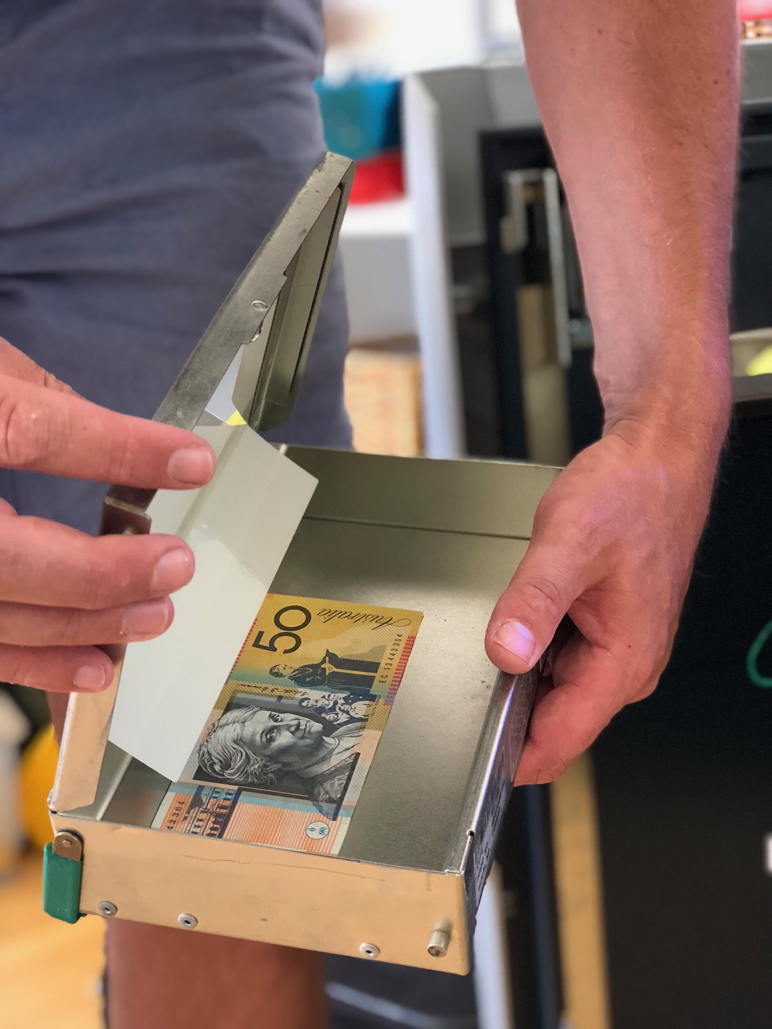 Loading cash cassettes into an ATM