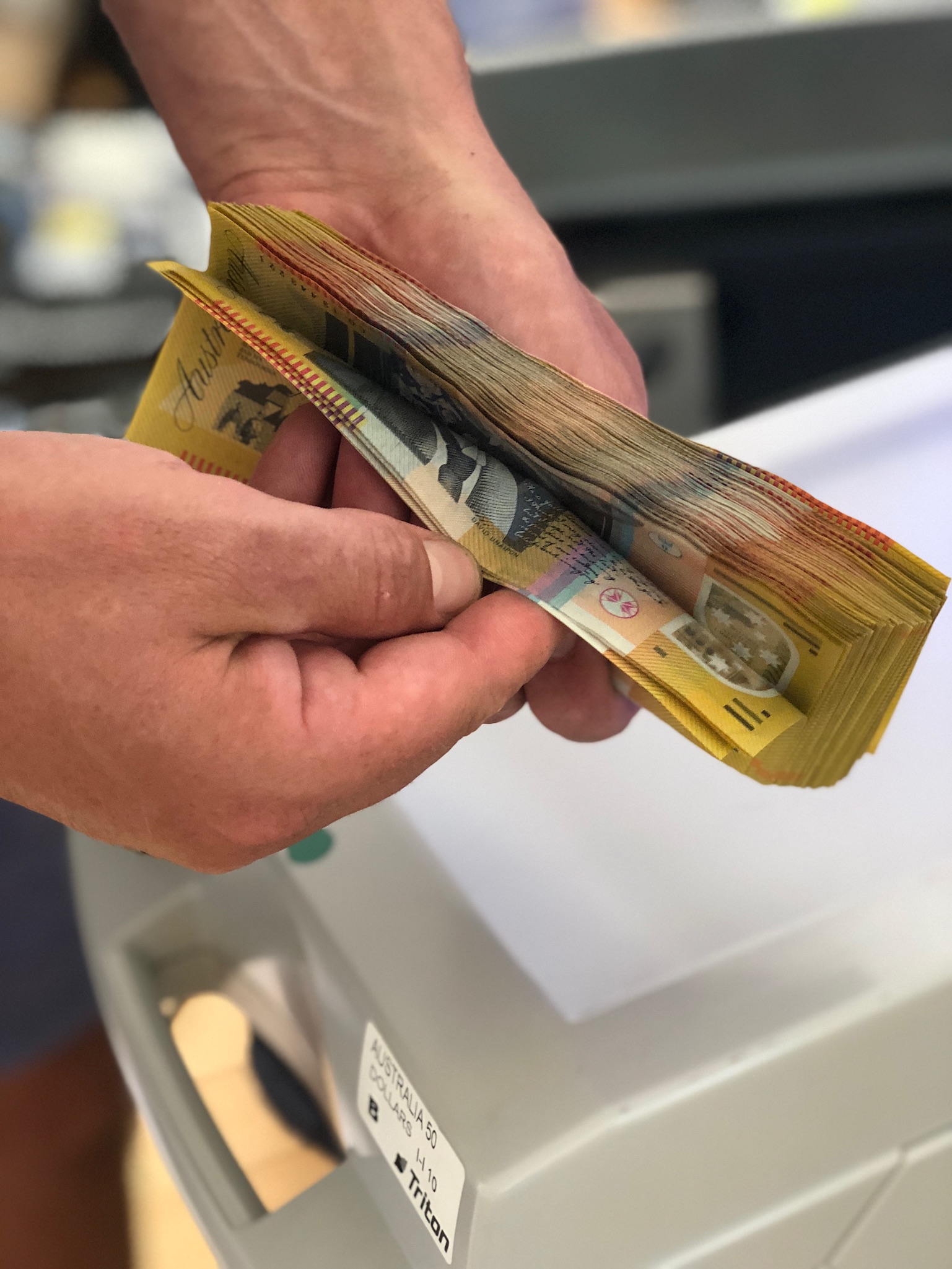 An ATM cash cassette